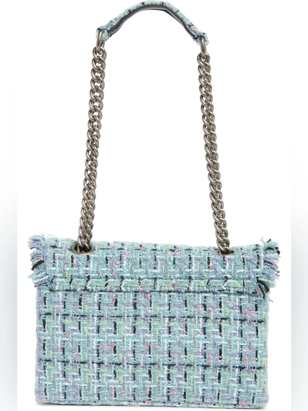 Kurt Geiger London Brixton Tweed Lock Shoulder Bag